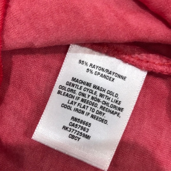 Abound Washed V-Neck High/Low T-Shirt - Picture 2 of 5